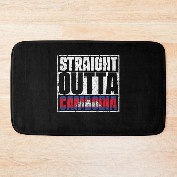 Item preview, Straight Outta Cambodia Flag designed and sold by CosmoKitsch.