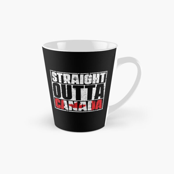 Item preview, Straight Outta Canada Flag designed and sold by CosmoKitsch.
