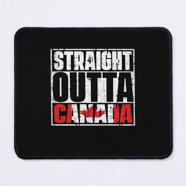 Item preview, Straight Outta Canada Flag designed and sold by CosmoKitsch.