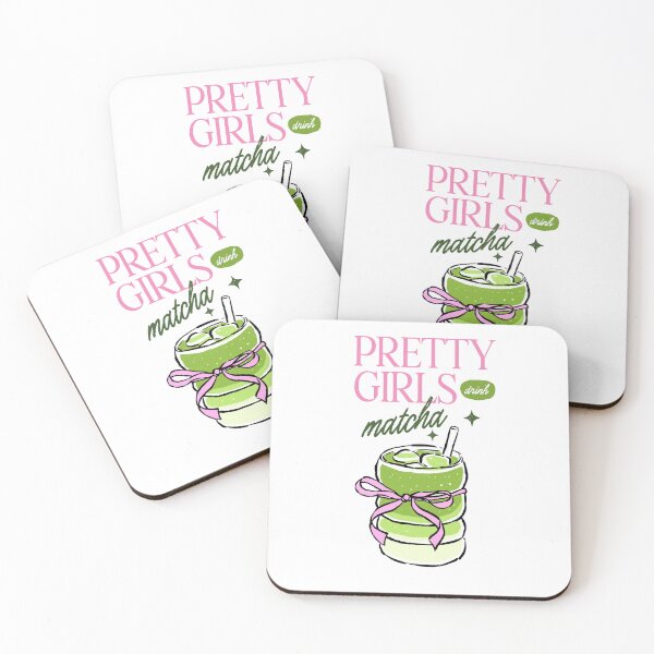 Item preview, Pretty Girls Drink Matcha designed and sold by krystalRomanart.