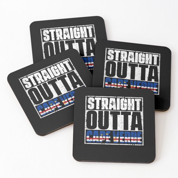 Item preview, Straight Outta Cape Verde Flag designed and sold by CosmoKitsch.