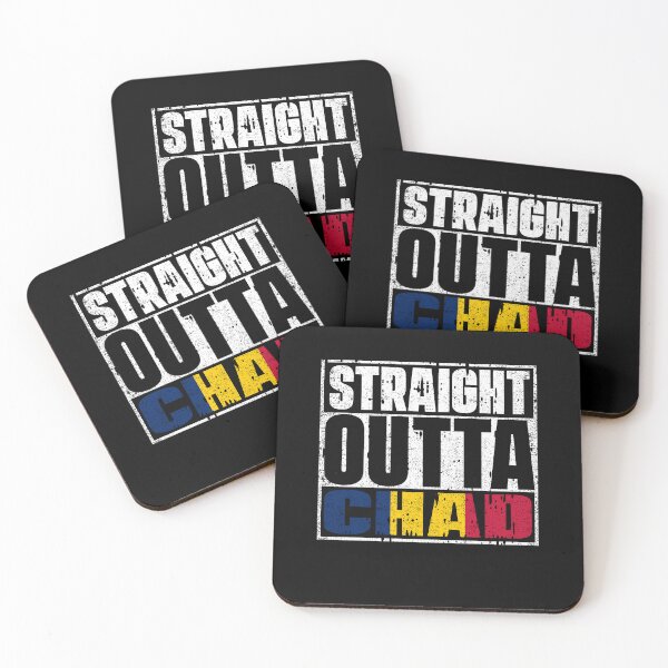 Item preview, Straight Outta Chad Flag designed and sold by CosmoKitsch.