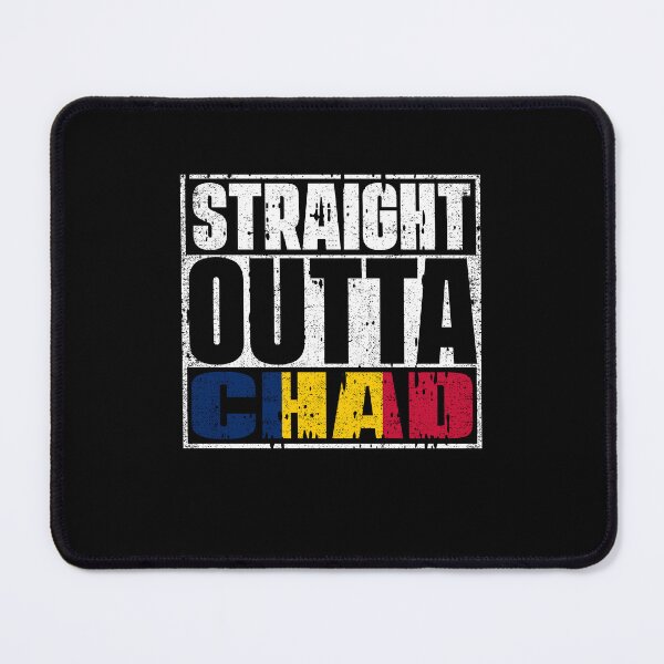 Item preview, Straight Outta Chad Flag designed and sold by CosmoKitsch.