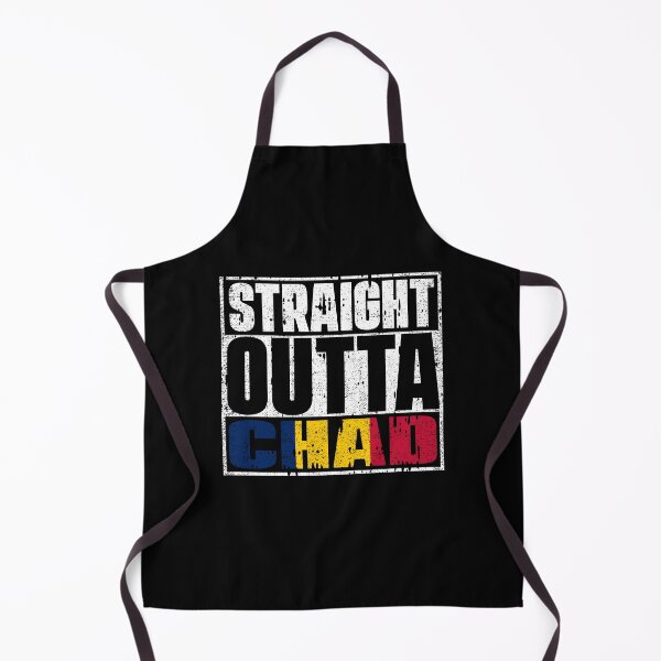 Item preview, Straight Outta Chad Flag designed and sold by CosmoKitsch.