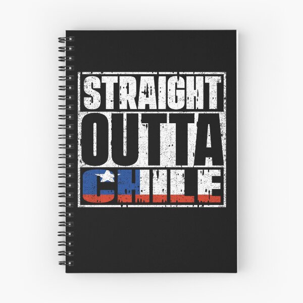 Item preview, Straight Outta Chile Flag designed and sold by CosmoKitsch.