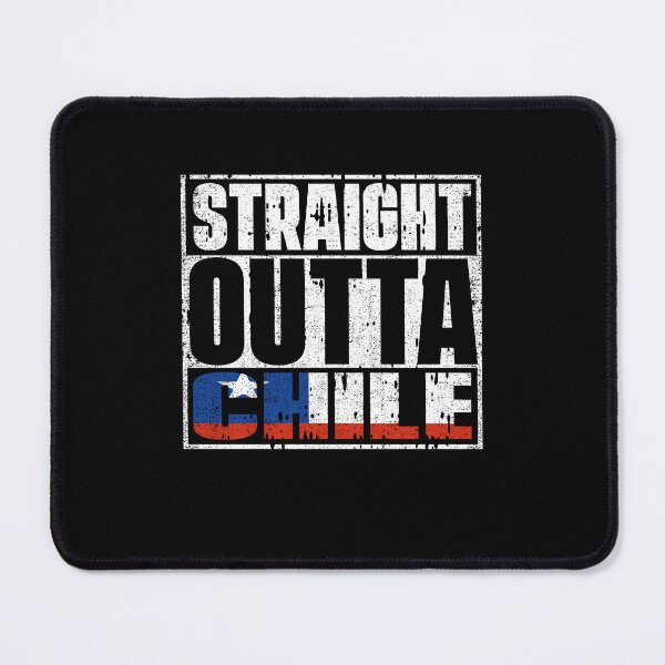 Item preview, Straight Outta Chile Flag designed and sold by CosmoKitsch.