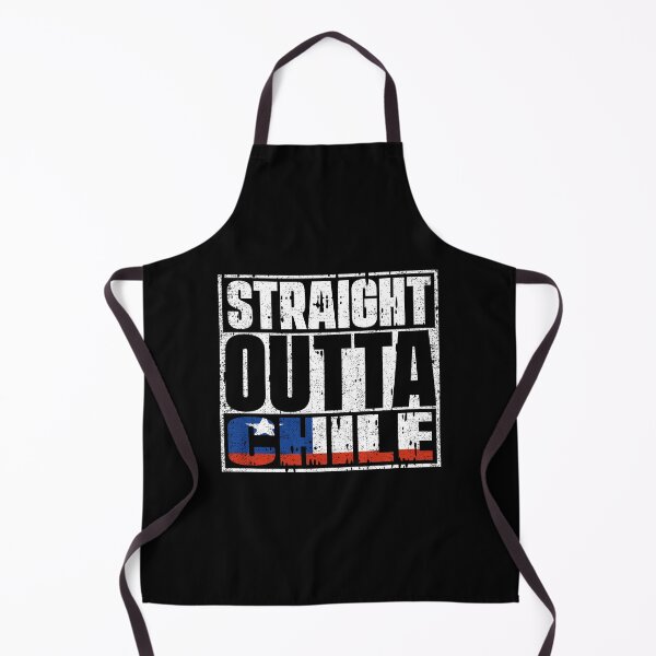 Item preview, Straight Outta Chile Flag designed and sold by CosmoKitsch.
