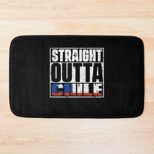 Item preview, Straight Outta Chile Flag designed and sold by CosmoKitsch.