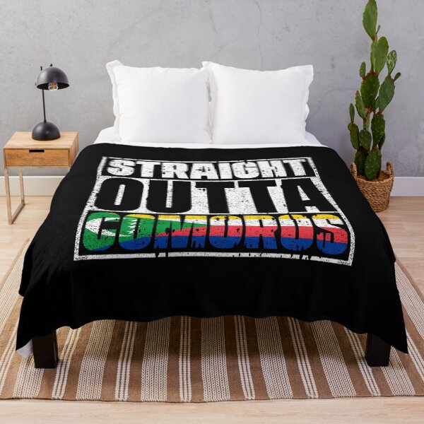 Item preview, Straight Outta Comoros Flag designed and sold by CosmoKitsch.