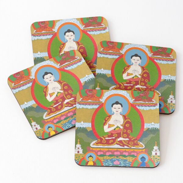 Item preview, Five Wisdom Buddhas  designed and sold by Prajna Vajrayana Art.