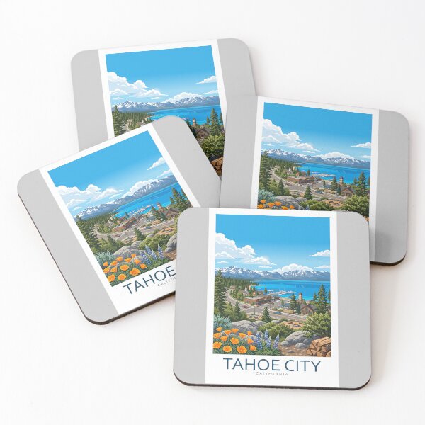 Item preview, Tahoe City California - Travel art designed and sold by Marciolini.