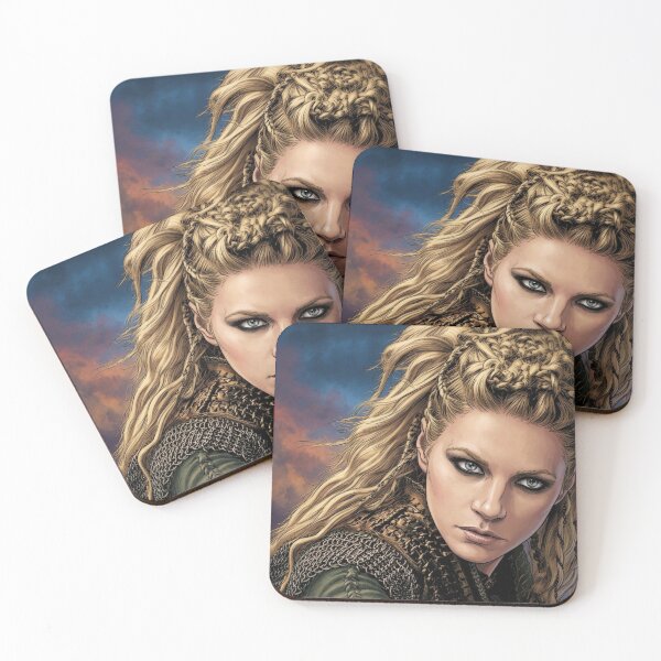 Item preview, Lagertha Shield Maiden Katheryn Winnick Lgbtq+ Comic history Action Drama designed and sold by Mind Space.