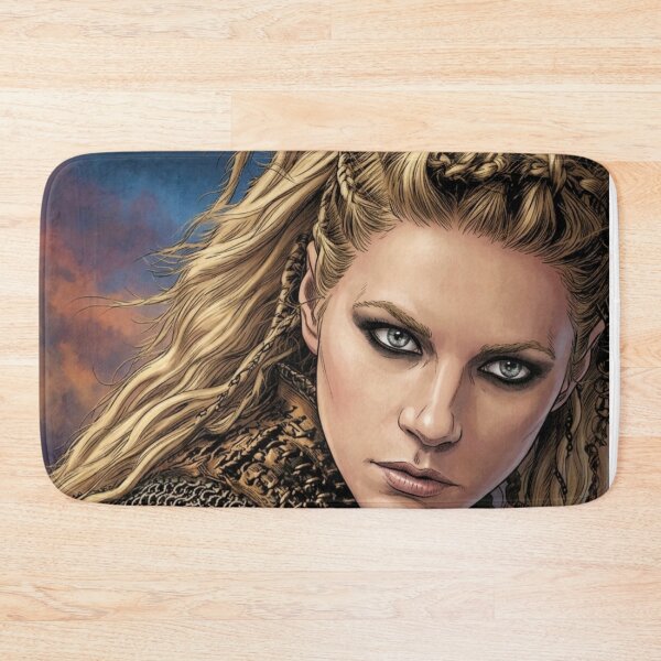 Item preview, Lagertha Shield Maiden Katheryn Winnick Lgbtq+ Comic history Action Drama designed and sold by Mind Space.