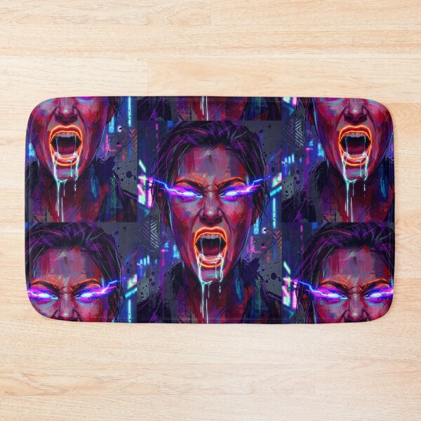 Item preview, SCREAMING NEON WOMAN 1 designed and sold by 500 TON.