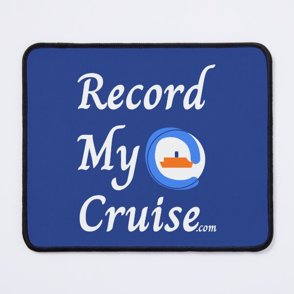 Item preview, Record My Cruise Logo Block designed and sold by RecordMyCruise.