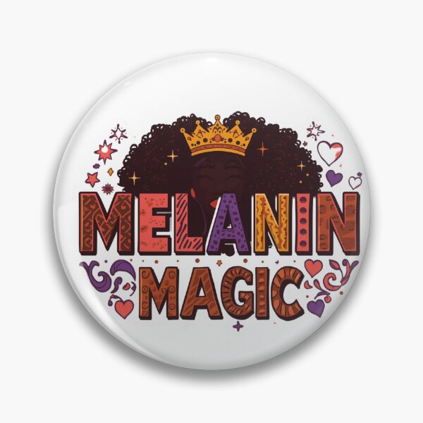 Item preview, Melanin Magic sticker pack designed and sold by Wakimani1.