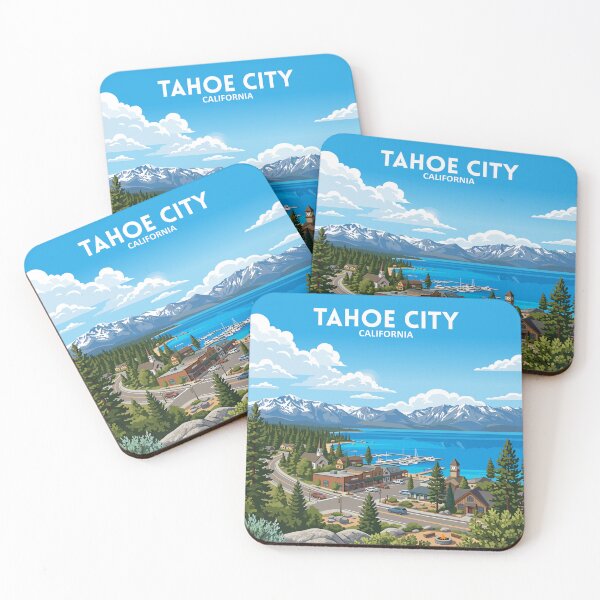 Item preview, Tahoe City California - Travel Art designed and sold by Marciolini.