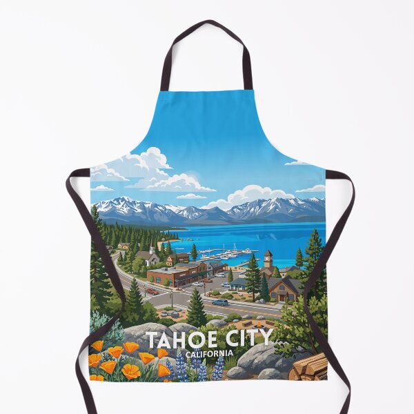 Item preview, Tahoe City California - Travel Art designed and sold by Marciolini.