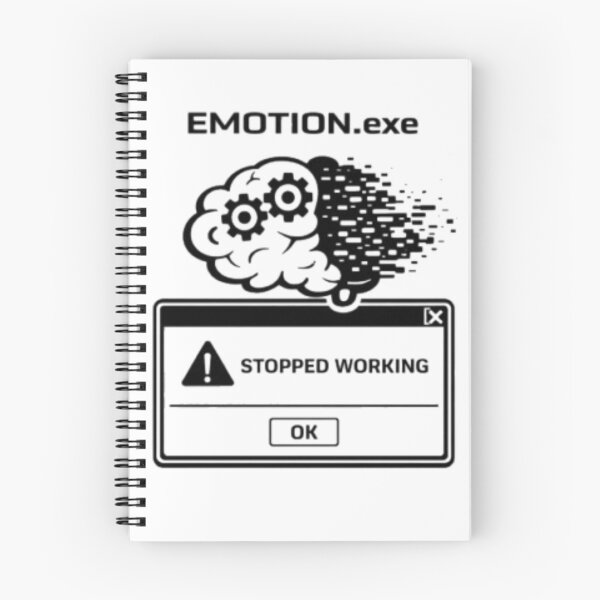 Item preview, Emotion.exe Stopped Working Funny Meme Design designed and sold by MS-DesignArt.