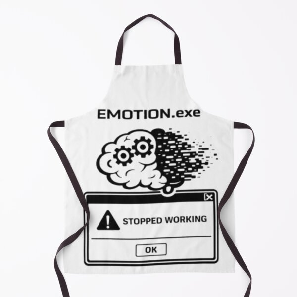 Item preview, Emotion.exe Stopped Working Funny Meme Design designed and sold by MS-DesignArt.