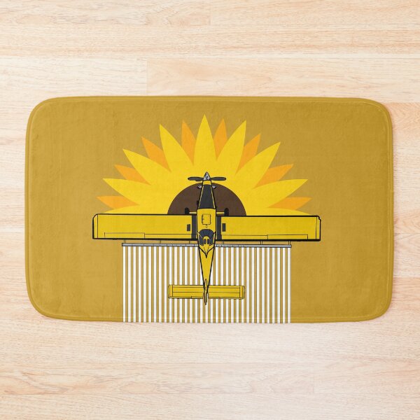 Item preview, Sunflower Ag pilots aerial applicator Retro Aviation Design designed and sold by RealPilotDesign.