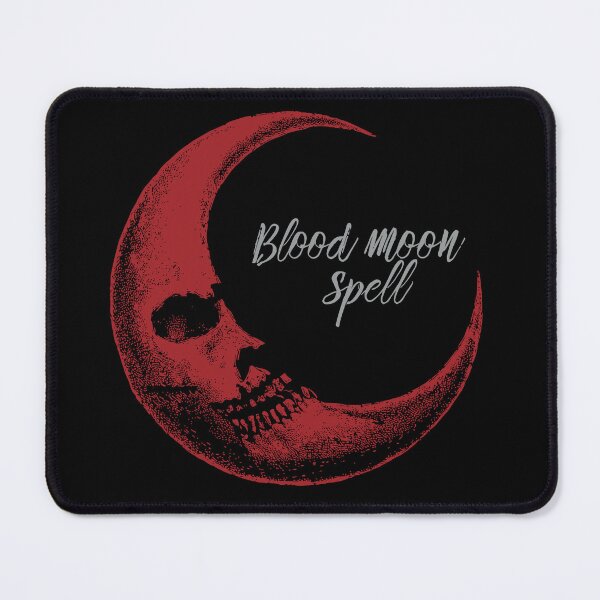 Item preview, Blood Moon Spell – Dark Witchcraft Aesthetic designed and sold by zoliartdesign.