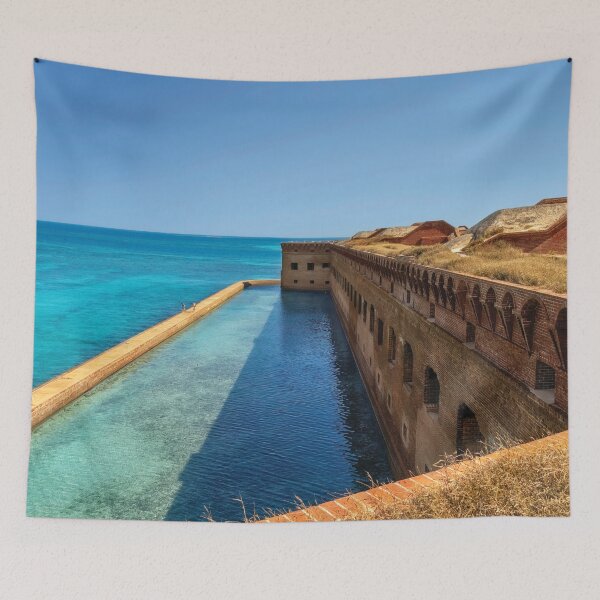 Item preview, The Moat, Dry Tortugas National Park designed and sold by Kay Brewer.