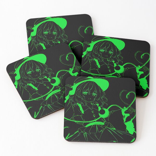 Item preview, Koishi Komeiji: Radioactive Heart - Neon Venom Edition designed and sold by GensokyoEditItems.