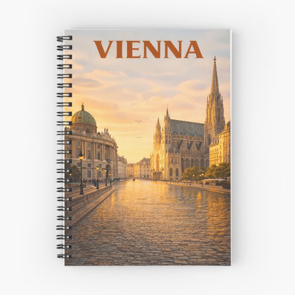 Item preview, Vienna Sunset Retro Design – Warm Austria Aesthetic designed and sold by ArtYouFeel.