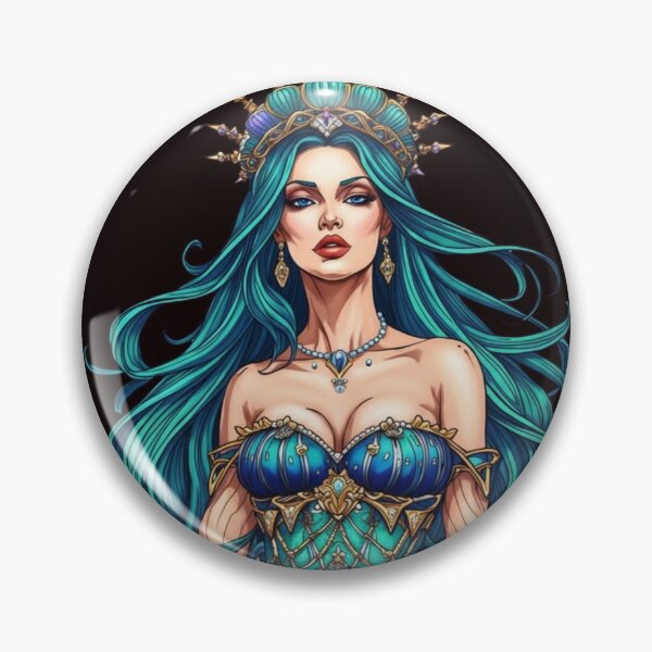 Item preview, Mermaid Queen designed and sold by TwoMagpiesShop.