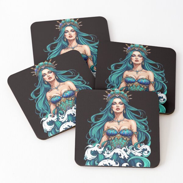 Item preview, Mermaid Queen designed and sold by TwoMagpiesShop.