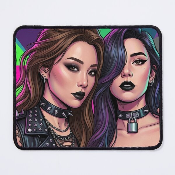 Item preview, LenaMiu Punk Rock Glam GL Series Lgbtq+ Comic designed and sold by Mind Space.