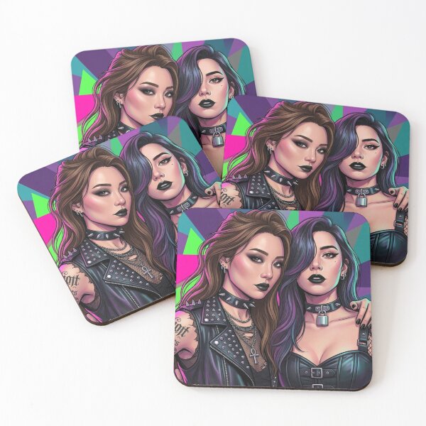 Item preview, LenaMiu Punk Rock Glam GL Series Lgbtq+ Comic designed and sold by Mind Space.