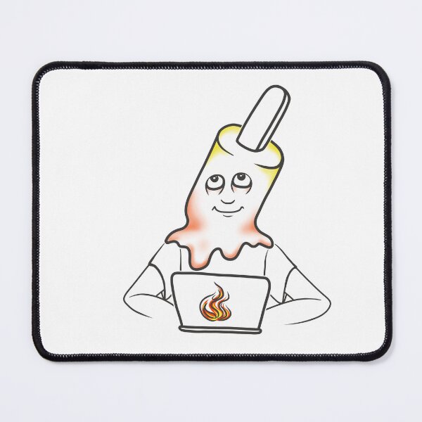 Item preview, Melting Burnout Ice Cream Character designed and sold by Samaya-.