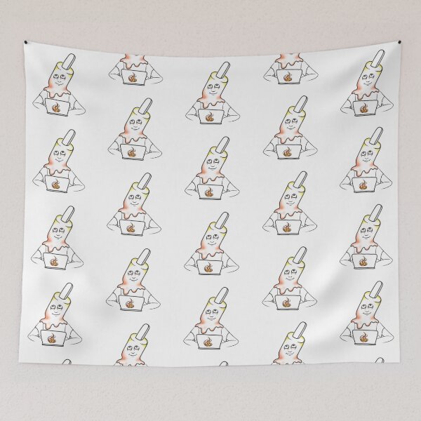Item preview, Melting Burnout Ice Cream Character designed and sold by Samaya-.