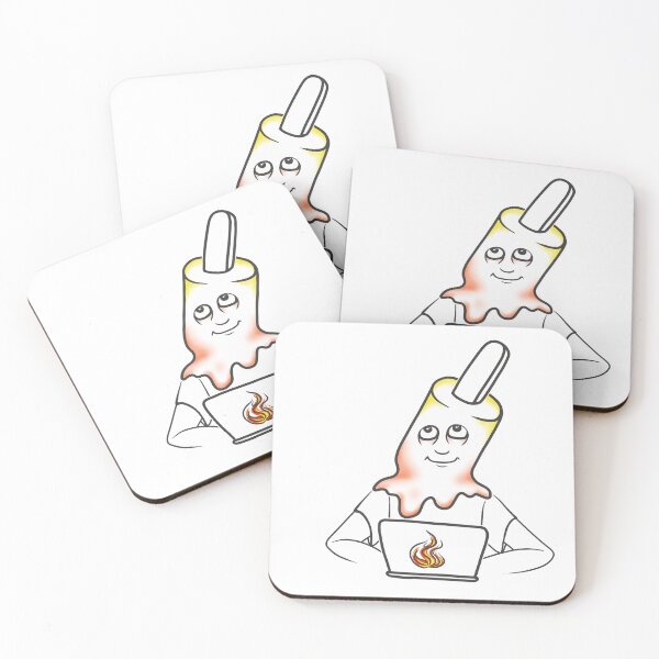 Item preview, Melting Burnout Ice Cream Character designed and sold by Samaya-.