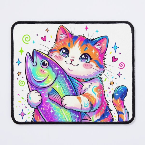 Item preview, A los gatos les gusta el pescado. designed and sold by PP&RAINBOW SHOP.