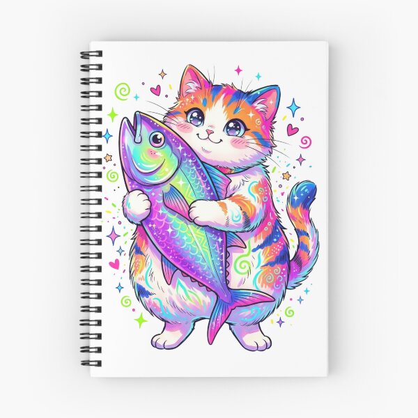 Item preview, Cats like fish. designed and sold by PP&RAINBOW SHOP.