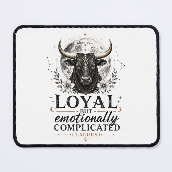 Item preview, Loyal but Emotionally Complicated – Taurus Zodiac Humor Astrology T-Shirt designed and sold by ZorviqueStudio.