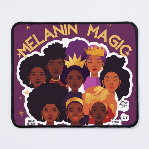 Item preview, Melanin Magic sticker pack designed and sold by Wakimani1.