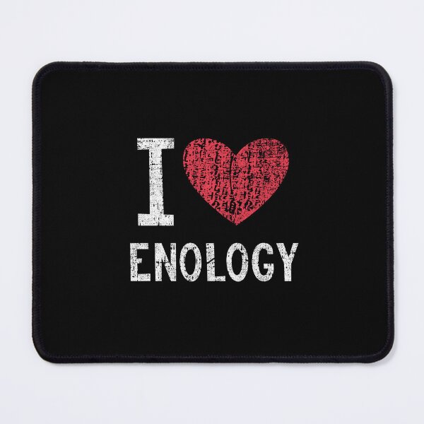 Item preview, I Love Enology Gift For Men Women Kids designed and sold by GabbyKash.