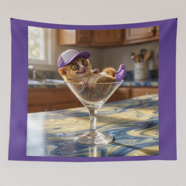 Item preview, Madame Berthe's Mouse Lemur Takes a Load Off designed and sold by Tridentulus.
