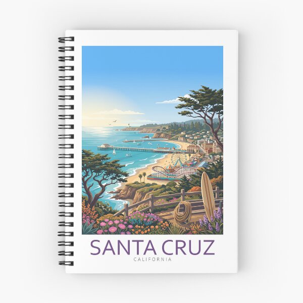 Item preview, Santa Cruz California - Travel art designed and sold by Marciolini.