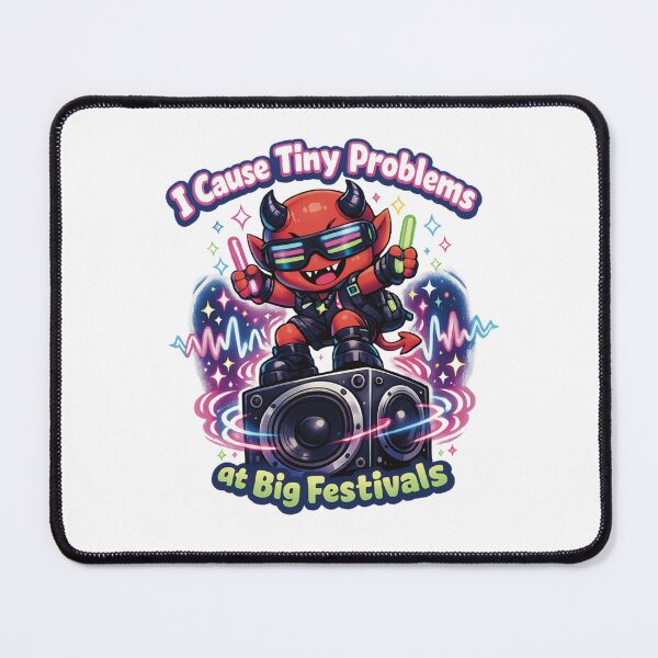 Item preview, Tiny Raver Menace – Chaos at the Festival of the Cute Demons designed and sold by Martapp.
