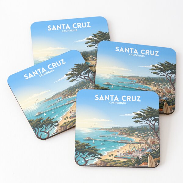 Item preview, Santa Cruz California - Travel Art designed and sold by Marciolini.