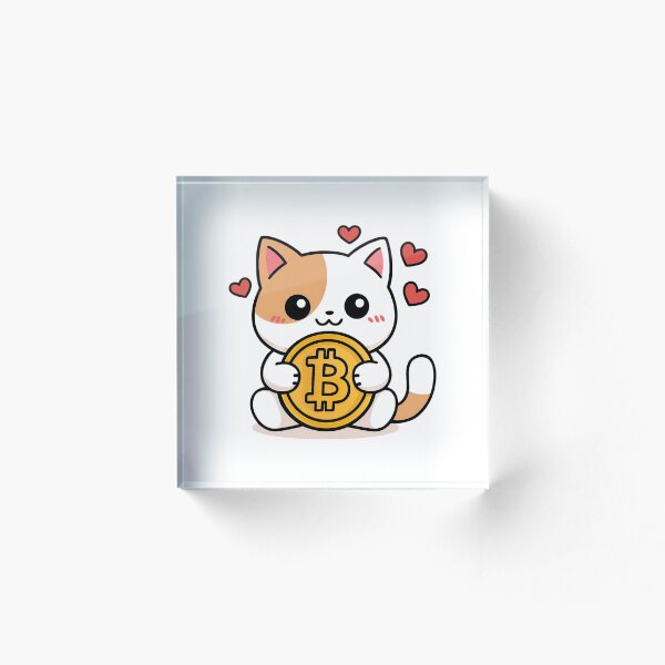 Item preview, Lindos abrazos de gato Bitcoin designed and sold by Digitaload.