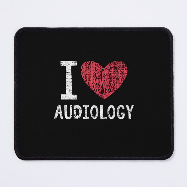Item preview, I Love Audiology Gift For Men Women Kids designed and sold by GabbyKash.