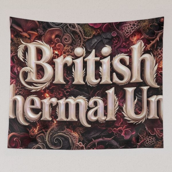 Item preview, British Thermal Unit Measurement Design designed and sold by Uniqueartai.