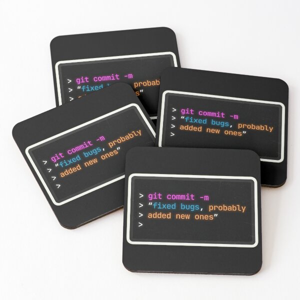 Item preview, Funny Git Commit Message Added New Bugs Programmer designed and sold by AkDesign022.
