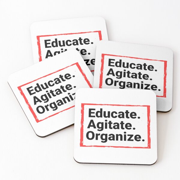 Item preview, Educate Agitate Organize designed and sold by Kiwi007.